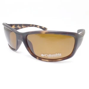Columbia C526SP 242 Matte Tortoise 63mm Polarized New Authentic Sunglasses - Picture 1 of 4