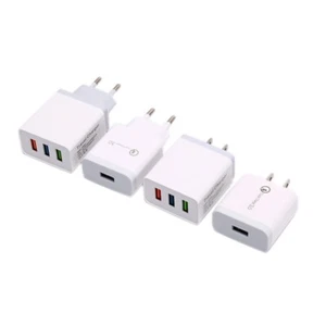 Certified 18W Quick Charge 3.0 High Rapid USB Wall Charger Adapter US .nu - Photo 1 sur 16