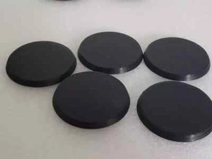 Lot Of 5 60mm Round Bases For Warhammer 40k & AoS Games Workshop Bitz - Picture 1 of 1