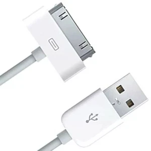 Charging Cable Charger Lead for Apple iPhone 4,4S,3GS,iPod,iPad2&1 OEM 1m - Picture 1 of 2