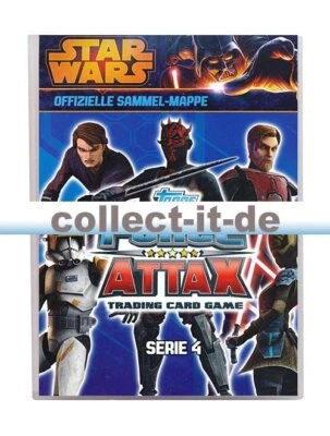 TOPPS Force Attax Serie 4 - Sammelmappe - DEUTSCH - OHNE Karten