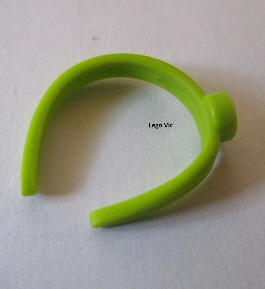 Lego x1401 Scala Hair Band Lime Serre-Tête Vert 3146 MOC A18 - Photo 1/1