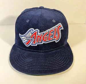 Anaheim Angels Baseball Corduroy Fitted Sz. 7 1/4 Hat 59Fifty Cooperstown - Picture 1 of 13