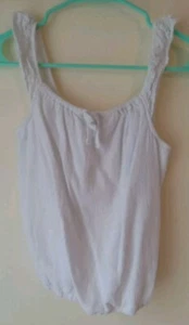 Girls Art Class Size L ( 10 / 12 )   White Tank Top - Picture 1 of 10