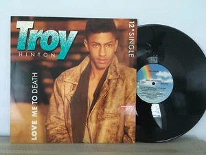 Troy Hinton - Love Me To Death - MCA Records PROMO SINGLE (1989) SINGLE - Picture 1 of 2