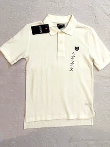 NWT Chaps Short Sleeve Collared Polo Shirt Boy  Size M (10/12) - Picture 1 of 1