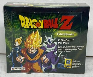2002 Dragon Ball Z FilmCardz Trading Card Box 24 Packs Artbox DBZ