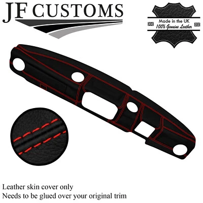 CAPA DE COURO PAINEL DE COSTURA VERMELHA SERVE ALFA ROMEO ALFETTA GTV 2000 - Imagem 1 de 3