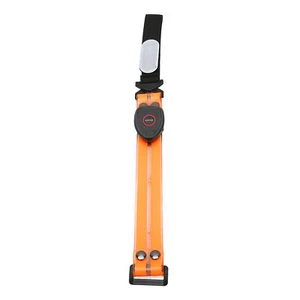 (Orange) Night Safety Light Up Band One Button Control Waterproof LED - Picture 1 of 22