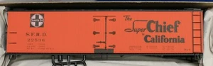 HO Scale-Accurail 48143 Santa Fe Super Chief 40' Wood Reefer # 22536 - Bausatz - Bild 1 von 4