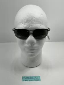 Gafas de sol unisex Pugs modelo A8 negro brillante y gris con lentes verdosas, ¡NUEVAS! - Imagen 1 de 8