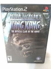 Peter Jacksons King Kong Sony PlayStation 2 PS2 No Manual FREE SPEEDY SHIPPING