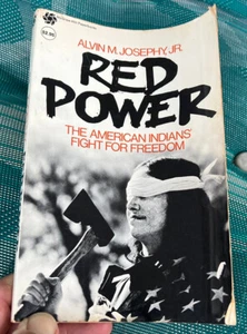 RED POWER  THE AMERICAN INDIAN'S FIGHT FOR FREEDOM  1972 FIRST MCGRAW HILL PB ED - Picture 1 of 13