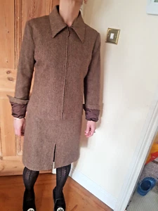 £160 Ladies H&M 70% Wool Tweed Lined Suit Jacket and Skirt Size 36 XS - Picture 1 of 16