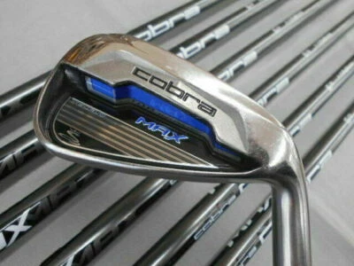 COBRA cobra MAX 2016 JP MODEL 7PC cobra MAX R-FLEX IRONS SET GOLF CLUBS - Image 1 of 4