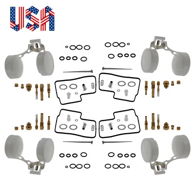FOR Honda GL1200 1984-1987 Goldwing GL 1200 Carburetor Repair Kit Rebuild Float - Image 1 of 4