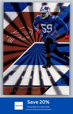 2016 Panini Unparalleled #184 Reggie Ragland Rookie Buffalo Bills BB6 - Image 1 of 2