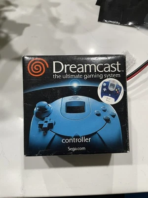 Dreamcast controller blue Official RARE ! OEM - Image 1 of 4