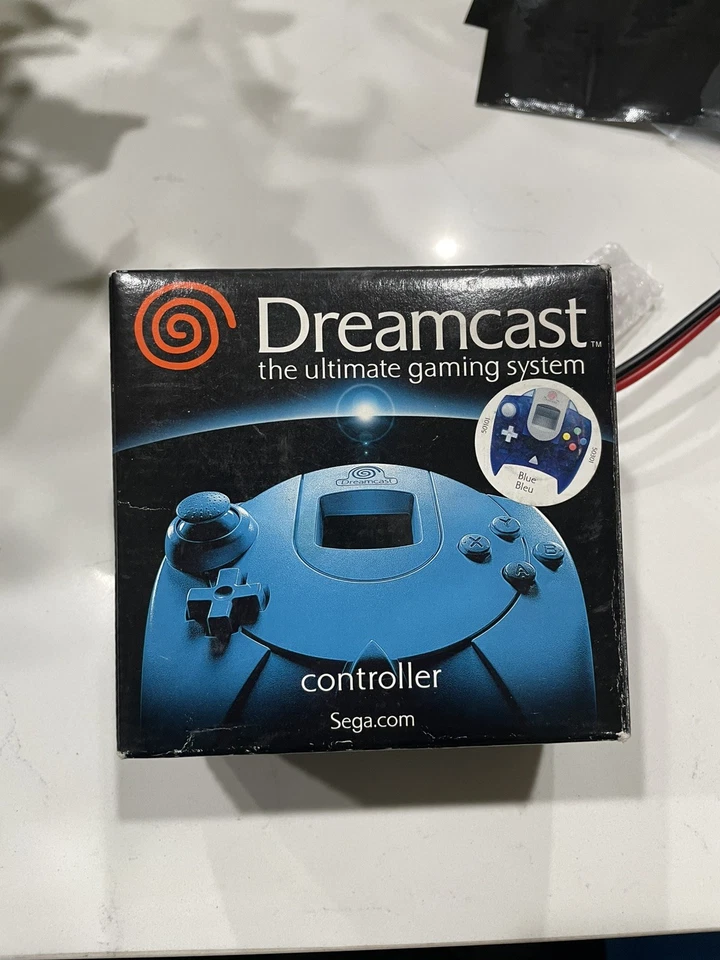 Dreamcast controller blue Official RARE ! OEM - Image 1 of 4