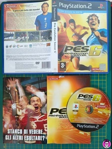 Pro Evolution Soccer PES 6 - Playstation 2 PS2 - Pal Ita - Bild 1 von 3