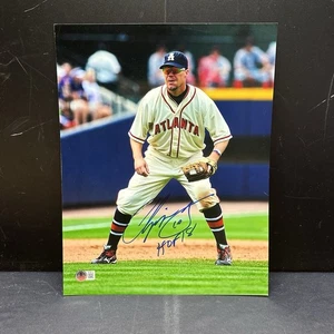 Chipper Jones Signed Atlanta Braves Autographed 11x14 Photo JSA COA MLB HOF 18 - Picture 1 of 3