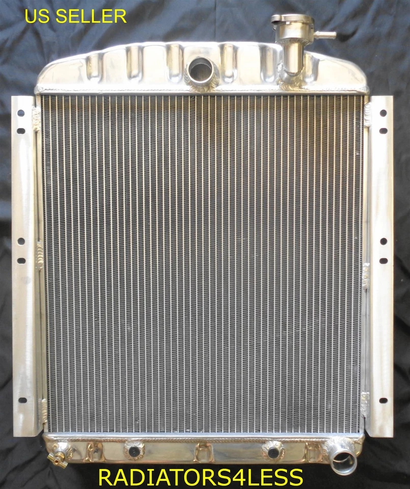 NEW 3 ROW ALL ALUMINUM RADIATOR 48 49 50 51 52 53 54 CHEVY GMC TRUCK PICKUP  - Image 1 of 2