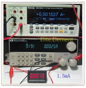 DC 4½ Ultra High Accuracy 0-3.000A 3A Milliammeter Meter Mini LED 5-digits GZ - Bild 1 von 6