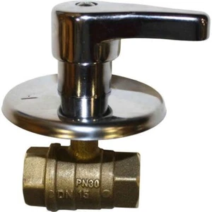 AG Bulkhead Ball Valve Cold 1/2" BSP Female Ports - Picture 1 of 1