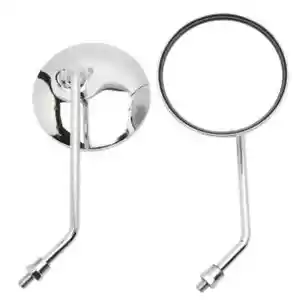Mirrors Pair Chrome for Honda CB-1 CB400F NC27 1989-1991 - Picture 1 of 4
