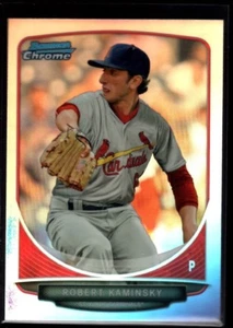 ROBERT KAMINSKY INALS MINT REFRACTOR ROOKIE SP 2013 BOWMAN CHROME B6 - Picture 1 of 1