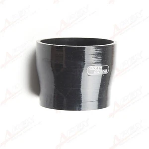 US 3.75" To 3.25'' inch Straight Reducer Turbo Silicone Hose Coupler Pipe Black - Picture 1 of 8