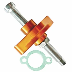 NEW ORANGE MANUAL CAM CHAIN TENSIONER 1989-2013 HONDA RUCKUS SILVER WING 600 - Picture 1 of 12