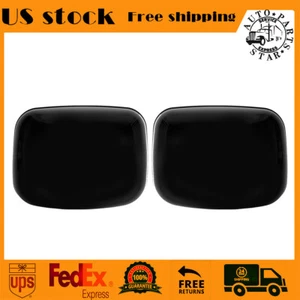 Black Hood Mirror Cover For Freightliner Cascadia 2008 - 2018 Left & Right Side - Bild 1 von 10