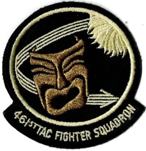 USAF 461st TACTICAL FIGHTER SQUADRON MILITARY PATCH - Imagen 1 de 1