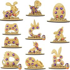 Personalised Easter Mini Creme Egg Holder Bunny Treat Kinder Gifts Kid Boy Girl