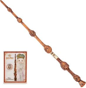Harry Potter, 12 Zoll Zauberstab Albus Dumbledore Zauberstab mit Zauberkarte, - Bild 1 von 12