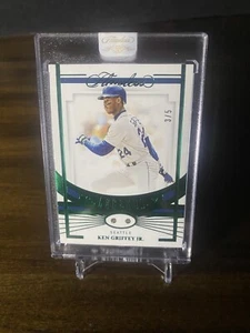 2021 Panini Flawless - Ken Griffey Jr. - No. 31 - Dual Diamond Emerald /5 - Picture 1 of 3