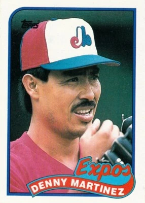 1989 Topps - Dennis Martinez #313-Expos - Image 1 of 2