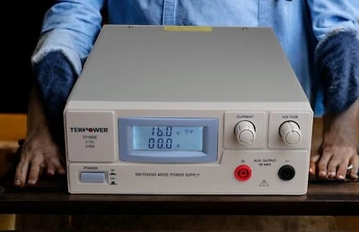 TekPower TP1560E DC Fuente de alimentación conmutada ajustable Pantalla digital 15V 60A Foto 1 de 4