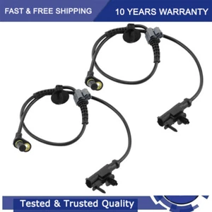 2X Front Speed Wheel Sensor ABS For 2007-2014 Chevy Avalanche Tahoe GMC Yukon - Picture 1 of 5