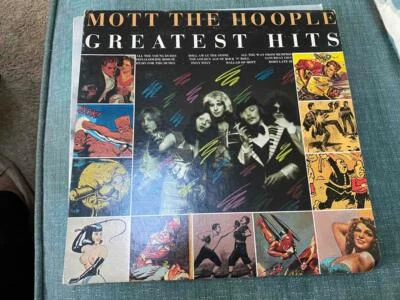 Mott The Hoople Greatest Hits LP Vinyl Record Album Vintage PC 34368 1976 VG++ - Image 1 of 3
