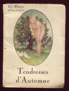 livre minuscule art déco . 1932 . Les Pensées Illustrées. Tendresse d'Automne - Imagen 1 de 5