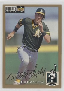 1994 Upper Deck Collector's Choice Gold Signature Scott Lydy #180
