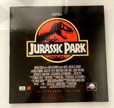 Jurassic Park Laser Disc THX Digital Sound Letterbox Edition - Steven Spielberg Foto 1 de 4