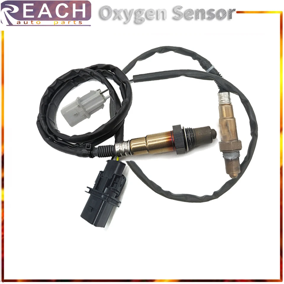 Upstream+Downstream Oxygen Sensor For 2012-2013 Kia Rio Soul 1.6L Hyundai Accent - Image 1 of 4