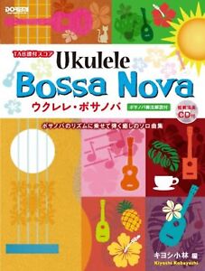 SCORE UKULELE Bossa Nova KIYOSHI KOBAYASHI PERFORMANCE with CD F/S w/Tracking#