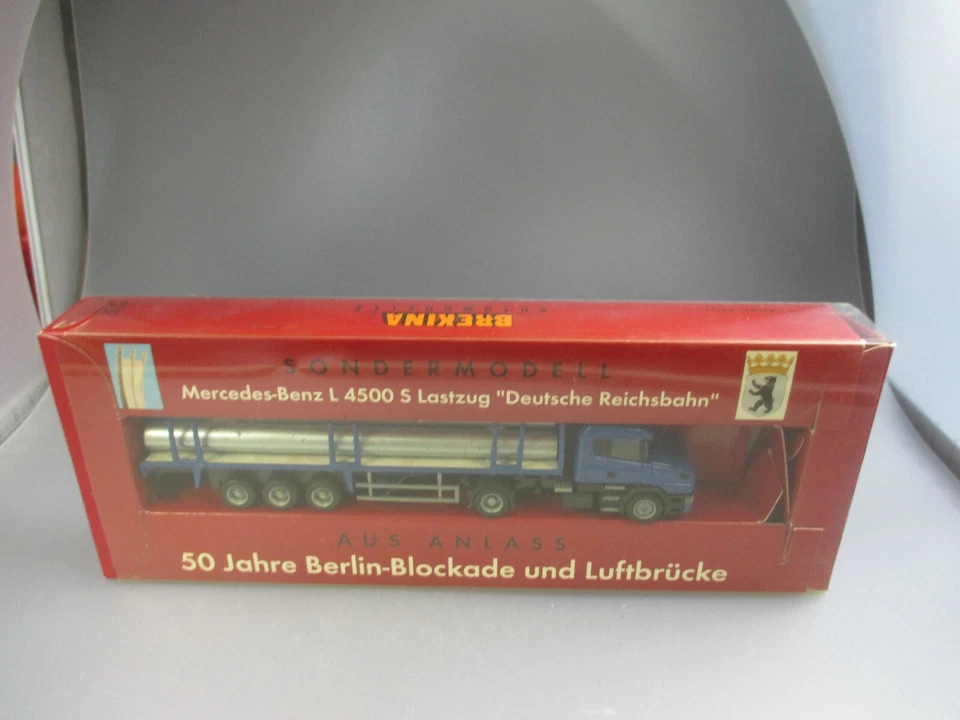 Brekina: Scania Tube Semi-Trailer in Wrong Packaging (SSK54) - Image 1 of 1