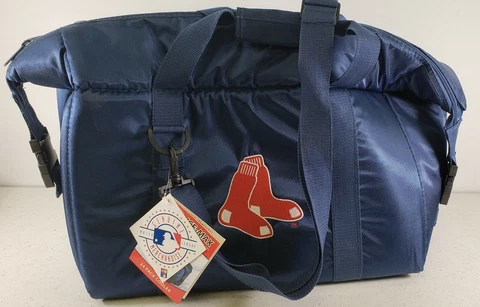 LOGO/MLBP Boston Red Sox Insulated Cooler Zipper  Bag Tote 24 Pack New with Tags Cover