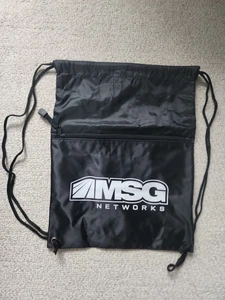 MSG Networks String Messenger Bag with Zippered Pocket BRAND NEW - Picture 1 of 2