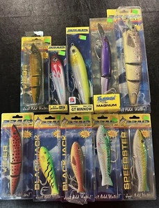 Braid tantrum Saltwater Offshore Fishing Baits. Assort Sizes. Lot Of 10 - Picture 1 of 1
